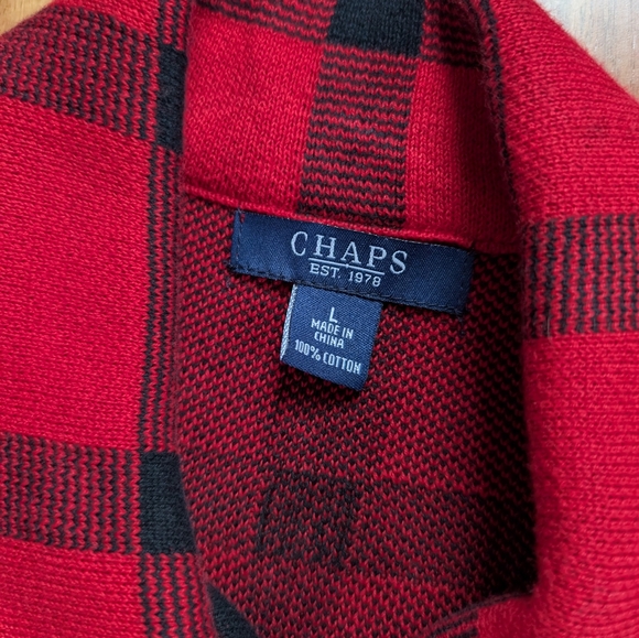 Chaps Ralph Lauren Asymmetrical Pea Coat (L) - Picture 4 of 7